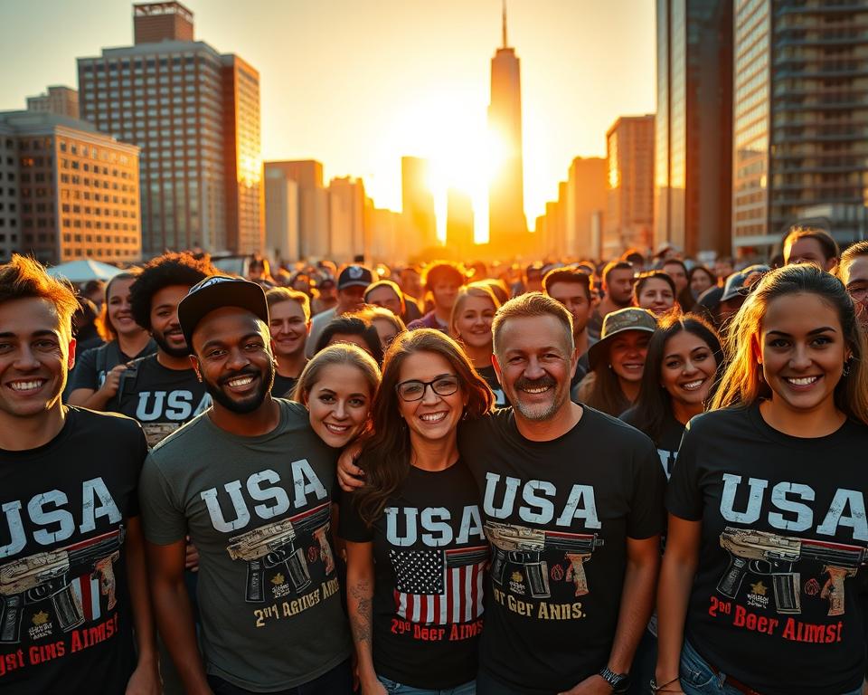 Celestial Patriotism: The Allure of Gun Shirts with Stars